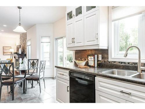 30 Vanevery Way, Stratford, ON - Indoor Photo Showing Kitchen With Double Sink