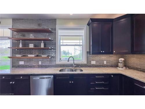 24 Thimbleweed Drive, Bayfield, ON - Indoor Photo Showing Kitchen With Double Sink