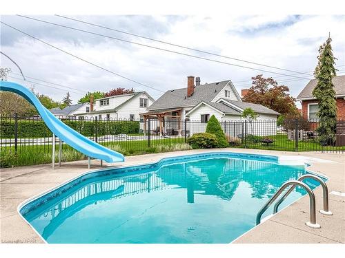 487 West Gore Street, Stratford, ON - Outdoor With In Ground Pool With Backyard