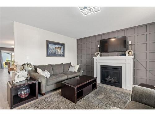 196 Lake Breeze Drive, Ashfield-Colborne-Wawanosh, ON - Indoor Photo Showing Living Room With Fireplace