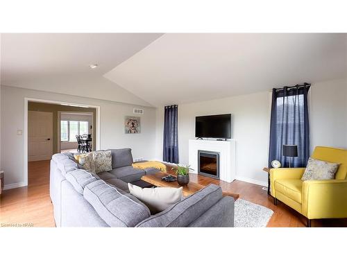 61 Mcdonald Drive, Brussels, ON - Indoor Photo Showing Living Room With Fireplace