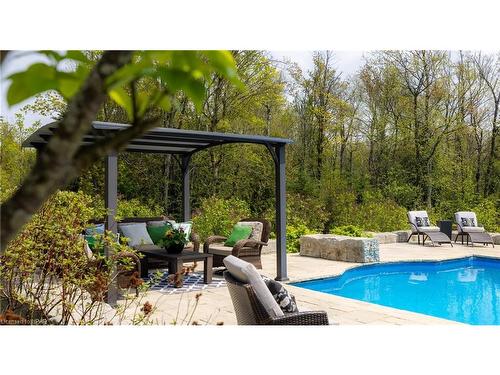 387124 20Th Sideroad, Mono, ON - Outdoor With In Ground Pool With Backyard