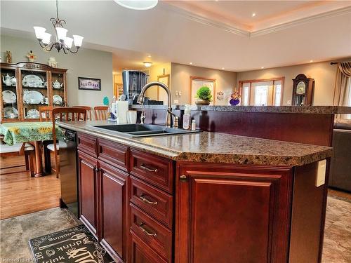 5892 Highway 9, Harriston, ON - Indoor Photo Showing Kitchen With Double Sink