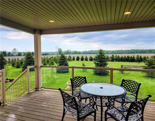 5892 Highway 9, Harriston, ON - Outdoor With Deck Patio Veranda With View With Exterior