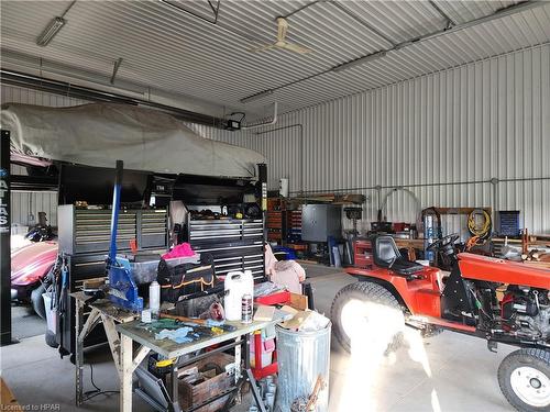 5892 Highway 9, Harriston, ON - Indoor Photo Showing Garage