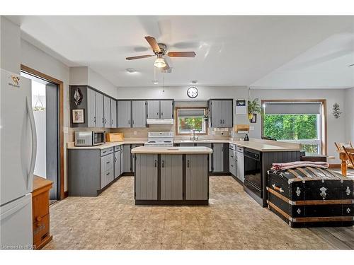 155 Quebec Street, Goderich, ON - Indoor Photo Showing Kitchen With Double Sink