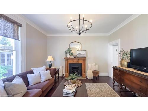 34 Cambria Road N, Goderich, ON - Indoor Photo Showing Living Room With Fireplace