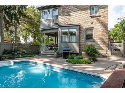 94 Hibernia Street, Stratford, ON - Outdoor With In Ground Pool