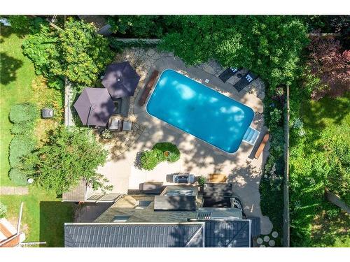 94 Hibernia Street, Stratford, ON - Outdoor With In Ground Pool