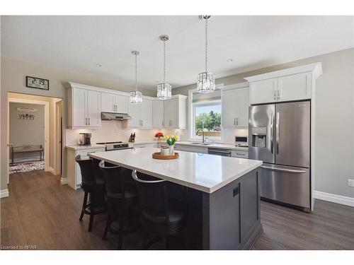 5126 10Th Line, Perth South (Twp), ON - Indoor Photo Showing Kitchen With Stainless Steel Kitchen With Upgraded Kitchen