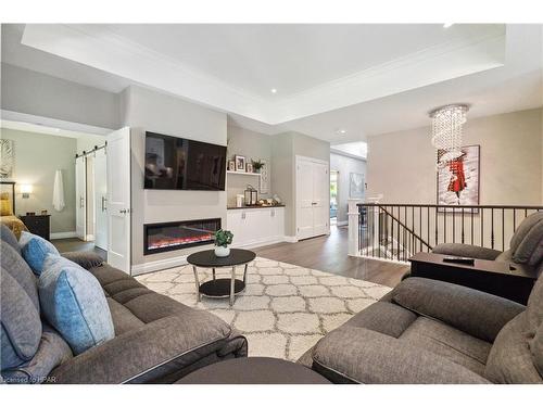 5126 10Th Line, Perth South (Twp), ON - Indoor Photo Showing Living Room With Fireplace