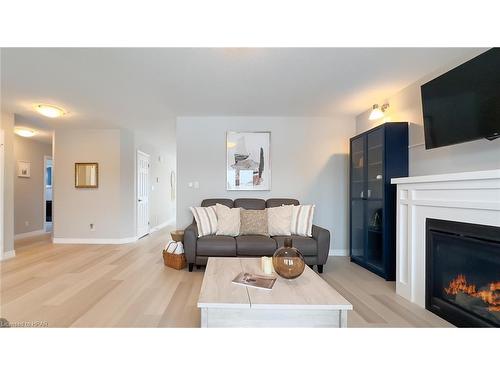 188 Lake Breeze Drive, Ashfield-Colborne-Wawanosh, ON - Indoor Photo Showing Living Room With Fireplace