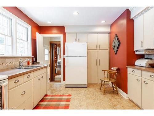 44 Haig Street, Stratford, ON - Indoor Photo Showing Kitchen With Double Sink