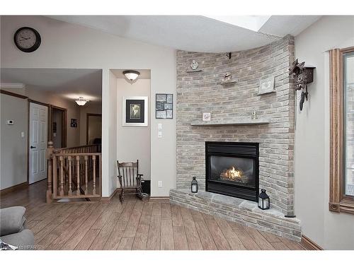 69625 Victoria Drive, Centralia, ON - Indoor Photo Showing Living Room With Fireplace