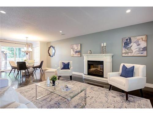 197 Trafalgar Street, Mitchell, ON - Indoor Photo Showing Living Room With Fireplace