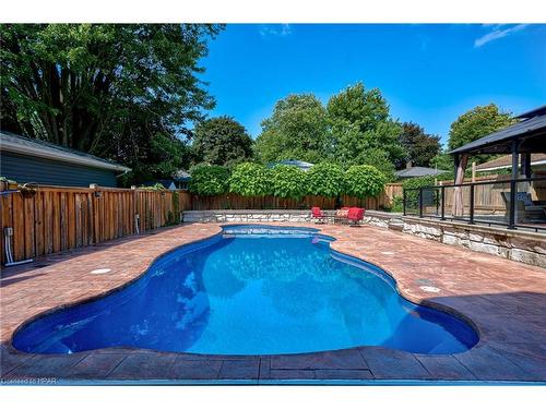 197 Trafalgar Street, Mitchell, ON - Outdoor With In Ground Pool With Backyard