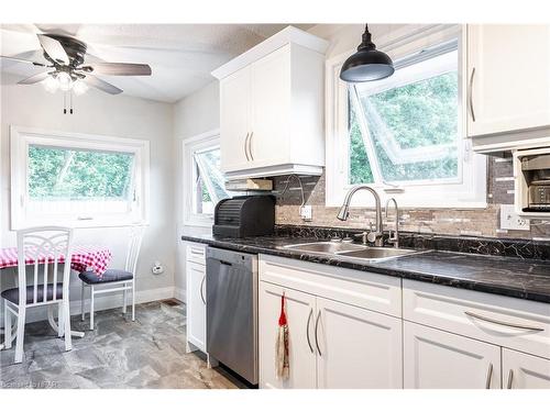 20328 Fairview Road, Thames Centre, ON - Indoor Photo Showing Kitchen With Double Sink