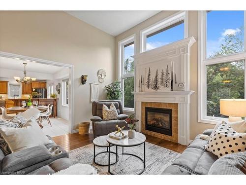 90 River Run Road, Drayton, ON - Indoor Photo Showing Living Room With Fireplace