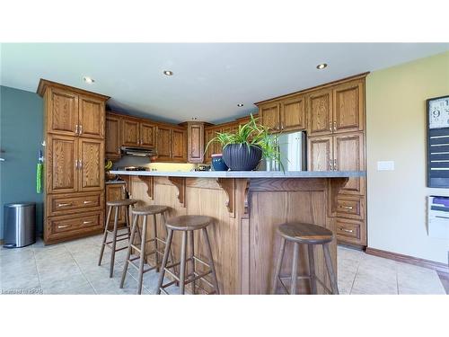 1020 Brussels Line, Wroxeter, ON - Indoor Photo Showing Kitchen With Double Sink