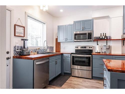 84 Mcnab Street, Stratford, ON - Indoor Photo Showing Kitchen With Stainless Steel Kitchen