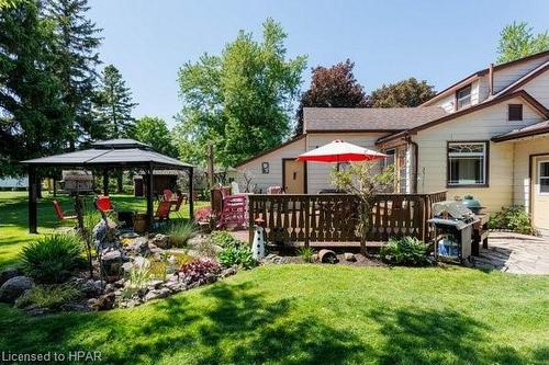 129 King Street N, Atwood, ON - Outdoor With Deck Patio Veranda