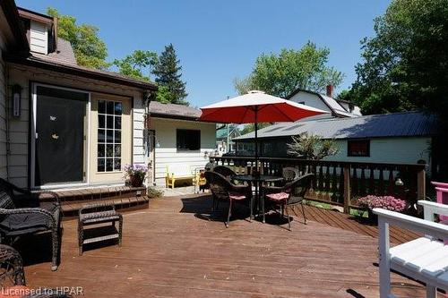 129 King Street N, Atwood, ON - Outdoor With Deck Patio Veranda With Exterior