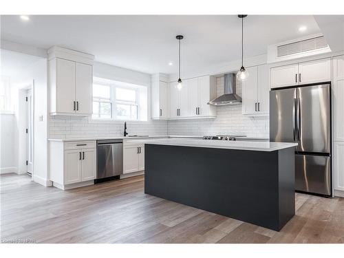 1-74 Church Street, Stratford, ON - Indoor Photo Showing Kitchen With Stainless Steel Kitchen With Upgraded Kitchen