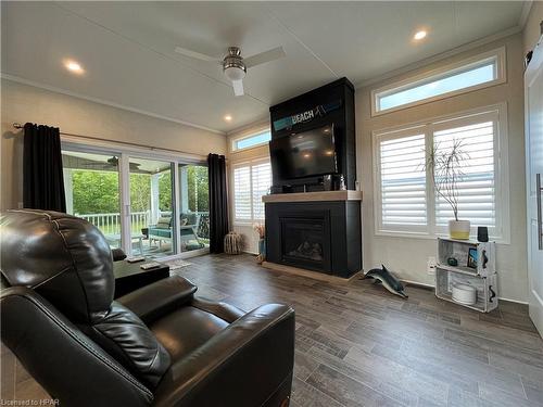 Lot 91-77683 Bluewater Highway, Central Huron, ON - Indoor Photo Showing Living Room With Fireplace