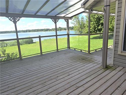 554 Road 5 S, Conestogo Lake, ON - Outdoor With Body Of Water With Deck Patio Veranda With View With Exterior