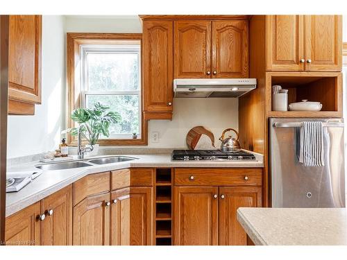 91 Daly Avenue, Stratford, ON - Indoor Photo Showing Kitchen With Double Sink