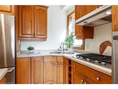 91 Daly Avenue, Stratford, ON - Indoor Photo Showing Kitchen With Double Sink