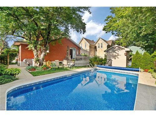 126 Nelson Street E, Goderich, ON - Outdoor With In Ground Pool With Backyard