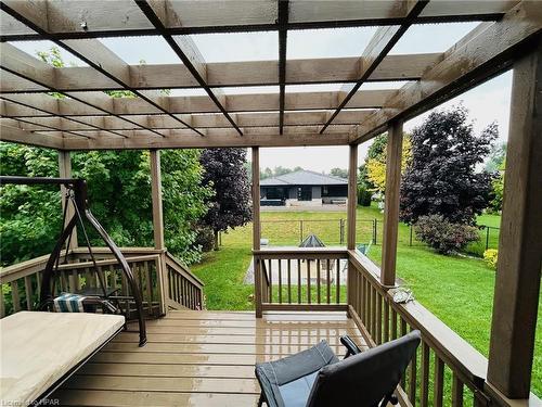 424 Carling Terrace, Wingham, ON - Outdoor With Deck Patio Veranda With Exterior