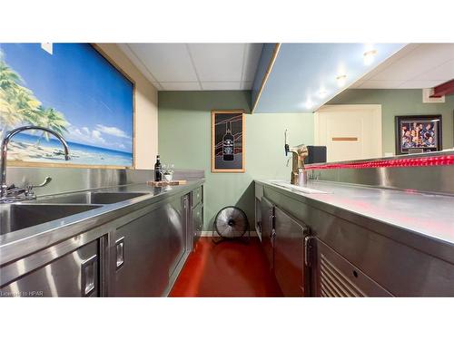 6055 Fischer Road, Mitchell, ON - Indoor Photo Showing Kitchen With Double Sink