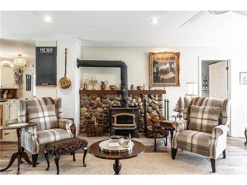 5132 10 Line, St. Marys, ON - Indoor Photo Showing Living Room With Fireplace