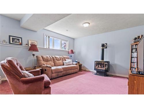 50 Mcdonald Drive, Brussels, ON - Indoor Photo Showing Living Room With Fireplace