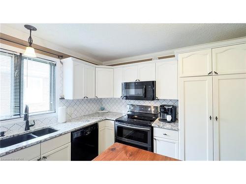 87 Napier Street, Mitchell, ON - Indoor Photo Showing Kitchen With Double Sink