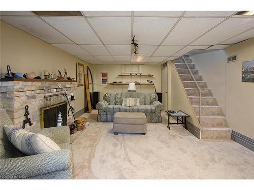 1511 Gainsborough Road, Middlesex Centre, ON - Indoor With Fireplace