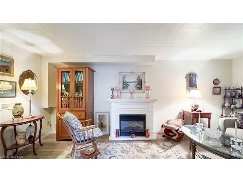 205 Spence Cr Crescent, Mitchell, ON - Indoor Photo Showing Living Room With Fireplace