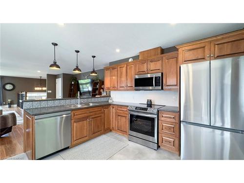 83 Sylvia Street, Mitchell, ON - Indoor Photo Showing Kitchen With Stainless Steel Kitchen