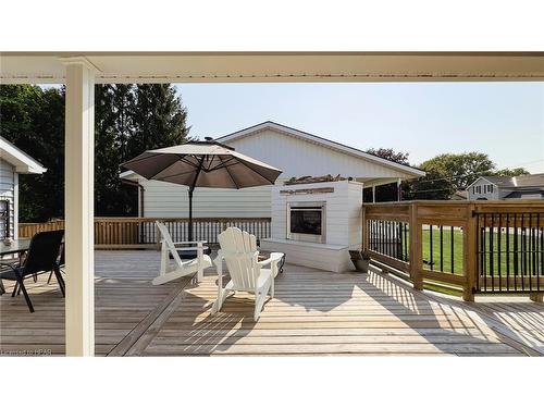 273 Hamilton Street, Blyth, ON - Outdoor With Deck Patio Veranda With Exterior