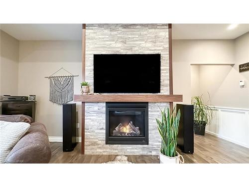 39941 Dinsley Terrace, Bluewater, ON - Indoor Photo Showing Living Room With Fireplace