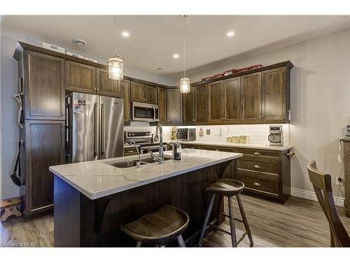 58-375 Mitchell Road South, Listowel, ON - Indoor Photo Showing Kitchen With Stainless Steel Kitchen With Double Sink With Upgraded Kitchen