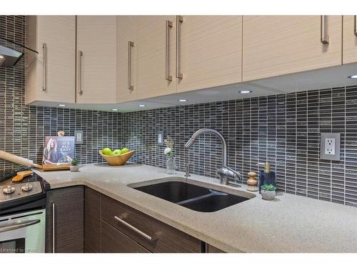 30 Biehn Drive, Kitchener, ON - Indoor Photo Showing Kitchen With Double Sink