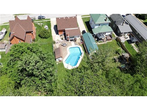 92 Victoria Street W, Wingham, ON - Outdoor With In Ground Pool With View