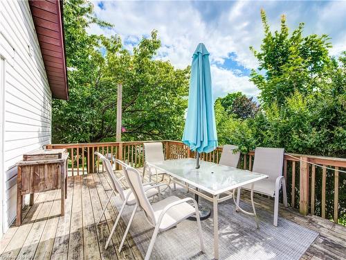 58 Broadway Street, Woodstock, ON - Outdoor With Deck Patio Veranda With Exterior