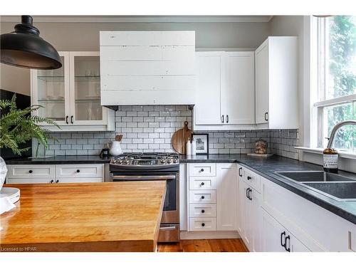 138 Nile Street, Stratford, ON - Indoor Photo Showing Kitchen With Double Sink