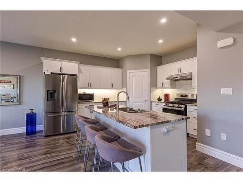 741 Hollinger Avenue, Listowel, ON - Indoor Photo Showing Kitchen With Double Sink With Upgraded Kitchen