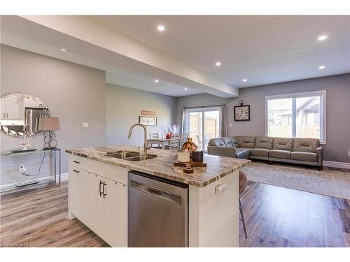 741 Hollinger Avenue, Listowel, ON - Indoor Photo Showing Kitchen With Double Sink