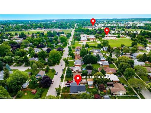 205 Blake Street W, Goderich, ON - Outdoor With View